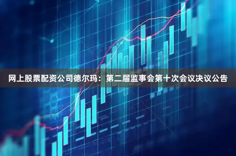 网上股票配资公司德尔玛：第二届监事会第十次会议决议公告